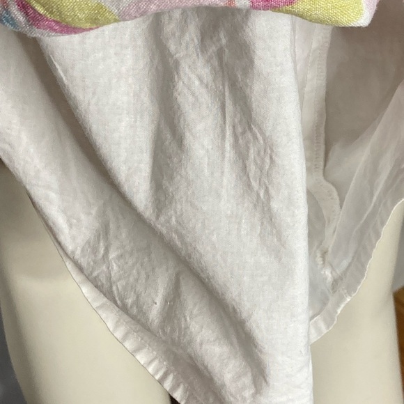 Cynthia Rowley Linen & Rayon Lined Skirt Sz 2 - Picture 8 of 10